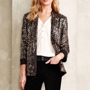 Gold sequin Sam Edelman blazer